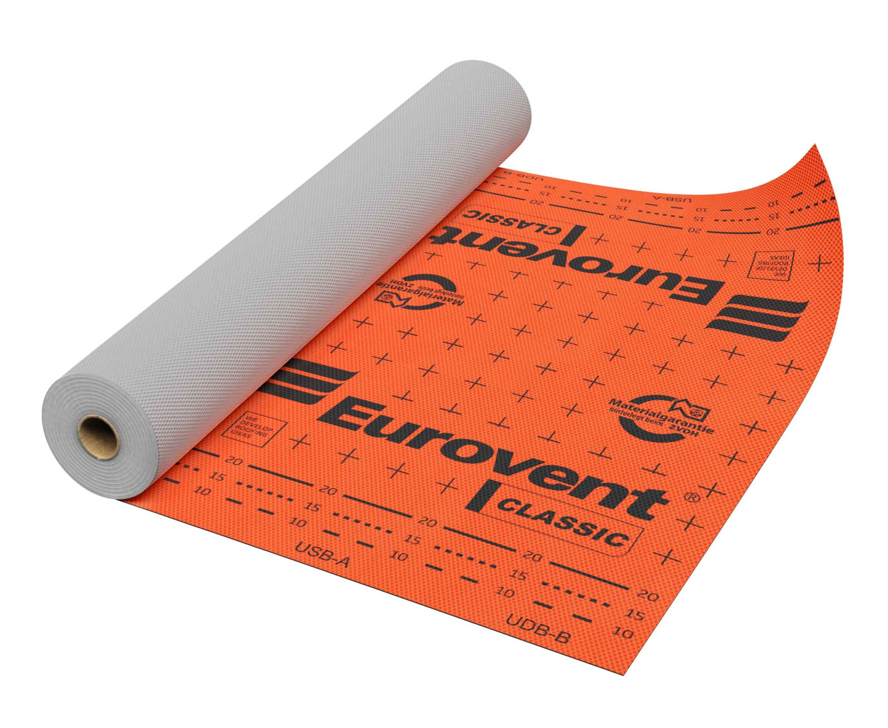 Трехслойная супердиффузионная кровельная мембрана Eurovent® CLASSIC