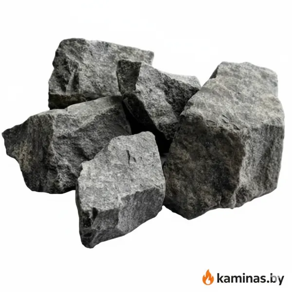 Камни для бани и сауны Габбро-диабаз (20 кг)