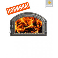 Дверка ВЕЗУВИЙ каминная 222 (Бронза)