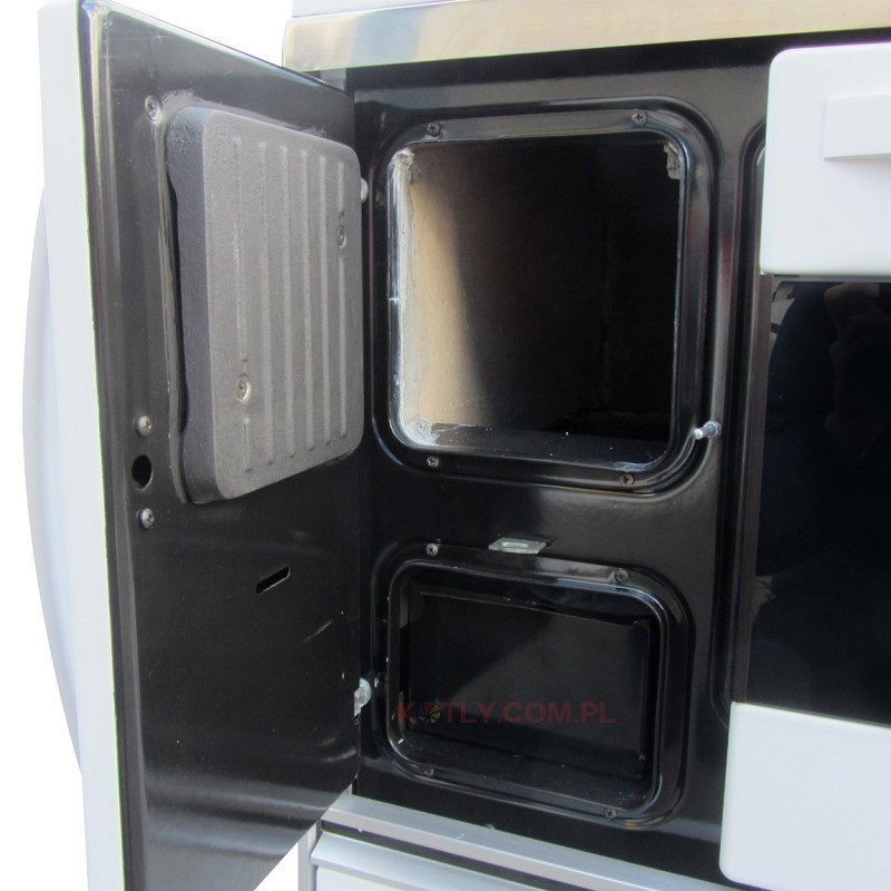 Плита на дровах MBS Royal 720 Plus P (с крышкой) кремовая